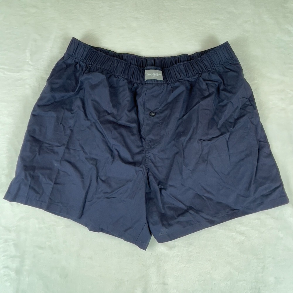 Goodfellow & Co Athletic Shorts Mens Large Navy Activewear Elastic Waist Pull On